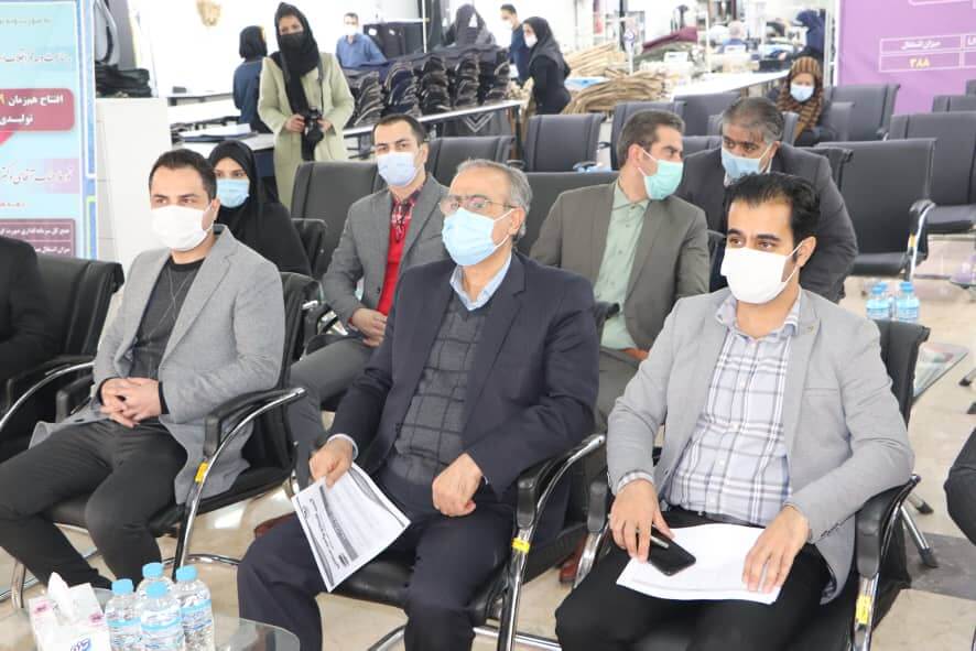 مراسم افتتاحیه کارخانه تولیدی پوشاک ویور